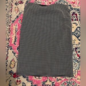 Old Navy Black and White Pencil Skirt